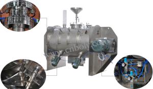 Quality Food Industry SUS 150Kg Horizontal Plough Mixer wholesale