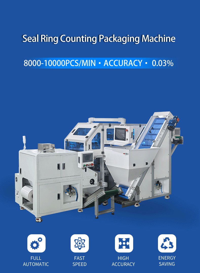 AX-PACK 65D00 Fuel Injector Seal Ring Counting Packaging Machine 100-2000 Counting Advantage