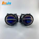 55Watt Super Power H4 H7 Blue LED Projector Lens 16000 Lumen For Car