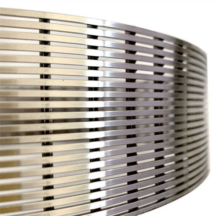 25um Wedge V Slotted Wire Johnson Screens Stainless Steel 316 Sieve Cylinder