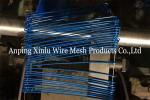 Blue Building Double Loop Tie Wire PVC Coated Q195 BWG16 With 160mm Long
