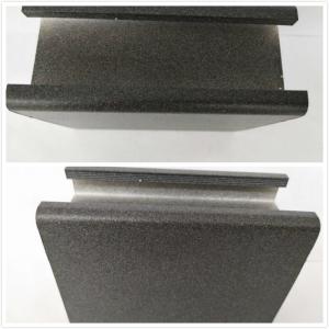 Quality Black Extruded Aluminum Electronics Enclosure / Electrolytic Coated Aluminum Alloy Profiles wholesale