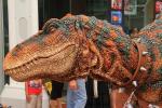 Light Realistic Walking Dinosaur Costume For 1.6 - 2 Meters Performer