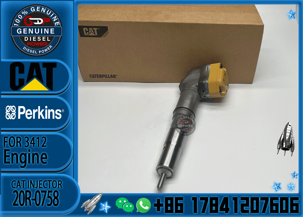 Cat 3412 engine 3412E injector 232-1168 10R1266 20R-0758 for caterpillar 3412 cat engine part