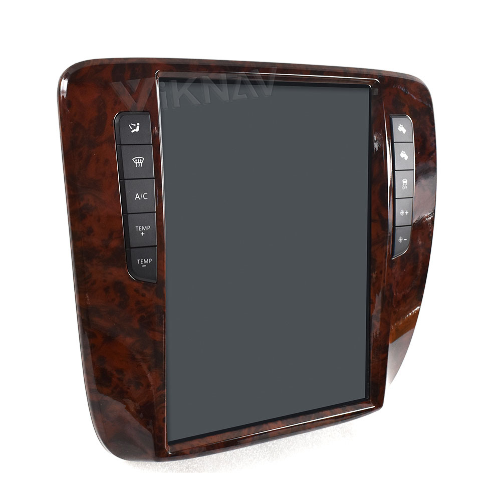 Viknav Car Radio For GMC-Yukon/Chevy Suburban Tahoe Auto AC (2007-2013)12.1 Inch Android 13 IPS Touch Screen Navigation