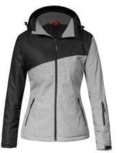 Quality Relaxed Fit Womens Padded Ski Jacket With Detachable Hood Wind Proof wholesale