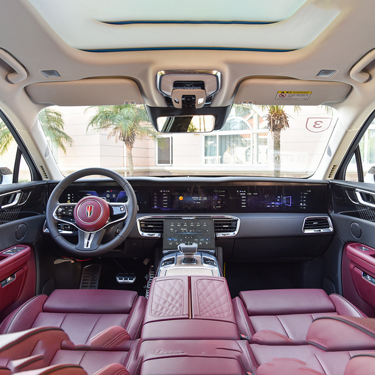 2023 Energy Hongqi E-HS9 Large SUV Luxury High Speed Performance Electric Cars for Adult