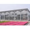 Buy cheap Section Width 3-6m Multi Span Greenhouse Hot Galvanized Steel Frame For from wholesalers