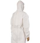 Water-proof&Breathable Tyvek Coverall, disposable SMS/PP white coverall with