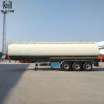Carbon Steel 35000L Fuel Tanker Semi Trailer Large Capacity