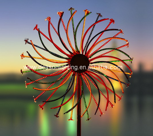 Outdoor LED Firework Light Decorations Christmas Light Decoration