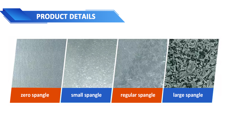 Narrow Galvanized Zinc Coated Steel Coil Regular Spangle ID 508/610mm