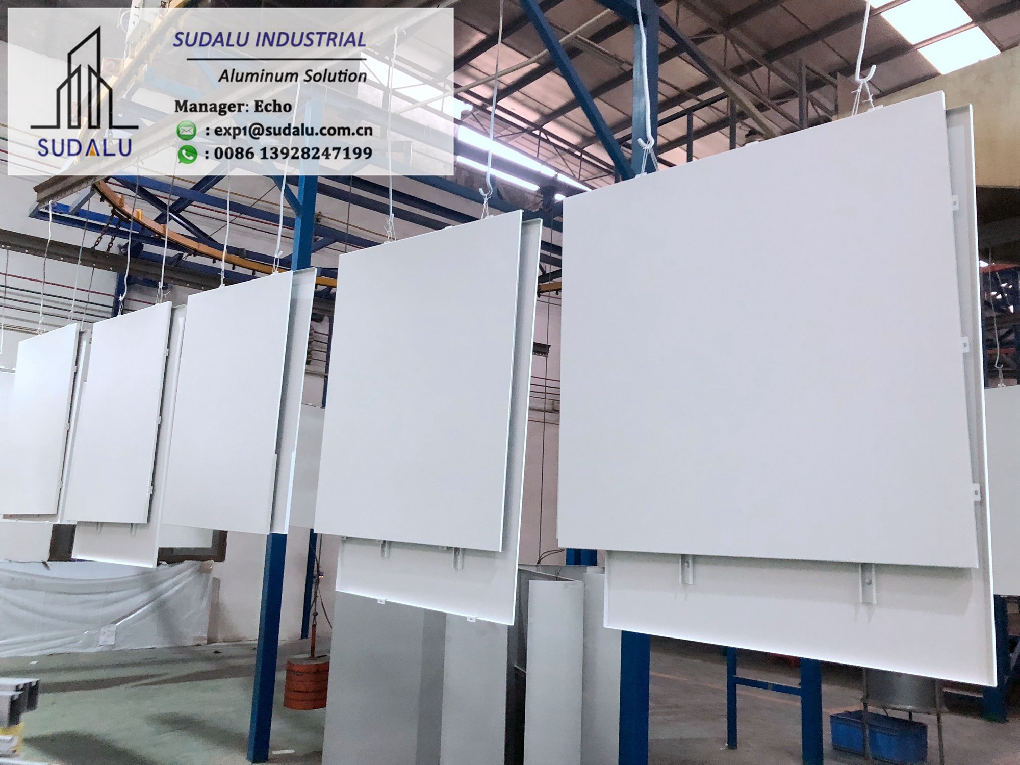 SUDALU Aluminum Solid Panel Powder Coating PDF Coating Aluminum Panel for Facade Cladding