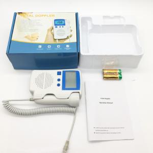 Quality 3MHz 210bpm Medical Equipment Rechargeable Battery Handheld Fetal Doppler wholesale