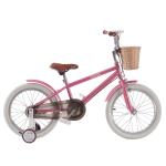 Pink Color Lightweight Kids Bike 12inch With Basket And Training Wheel OEM