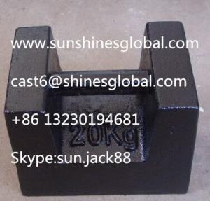 Quality Cast Iron Test Weights/Balance Counter Weight wholesale