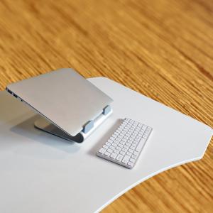 Quality 240mm Length Aluminum Alloy Rubber 360 Degree Laptop Stand 650g wholesale