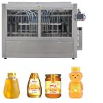 Piston Glass Jar Filling Equipment Line Digital Display Volume Setting