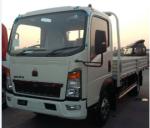 3 Ton Truck Length Cargo Tank Howo 4*2 Flat Box Lorry Truck Single Cabin RHD