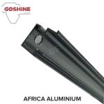 factory 6063 - T5 alloy powder coated window door aluminium for nigeria