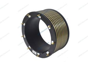 Quality Power Carbon Brush Electrical Slip Ring With Through Bore For Industry wholesale