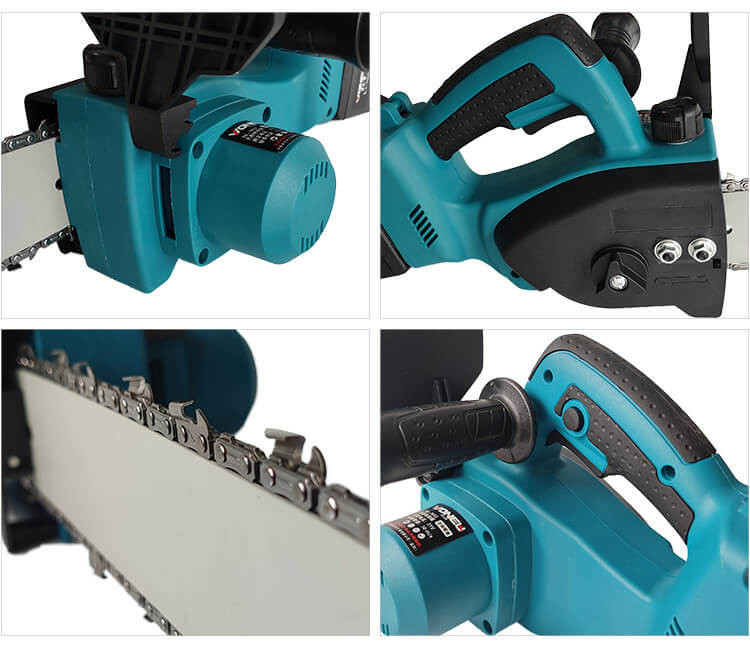 8 10 Inch Cordless Portable Mini Electric Chainsaw Rechargeable Lithium Battery Chain Saw
