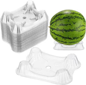 Quality Customized vacuum formed transparent pet PET, PVC, PS plastic watermelon fixed base Hami melon anti corrosion and rotten support melon tray wholesale
