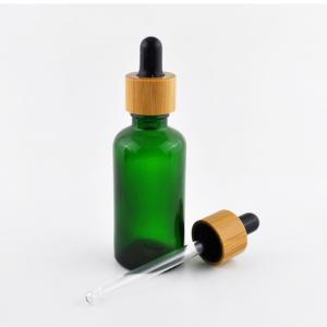 Quality 50ml 60ml 100ml Amber Glass Dropper Bottle Green Tincture Bottles Recyclable wholesale