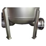 Pressure Stainless Steel Bag Filter Vessel 62 KG Weight for Food Beverage