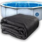 12-Foot Round Pool Liner Pad with Non Woven Geotextile Length 50-100m Outdoor