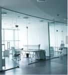 Toughened 10mm Tempered Glass Customized Logo 300x300mm Thermal Stability