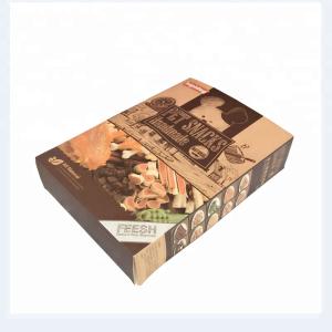 Quality Paperboard Custom Dog Treat Packaging Box With Gloss Surface Finish wholesale