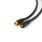 High Voltage Black Ebike Cable Connector Male Female IP65 Wire Type