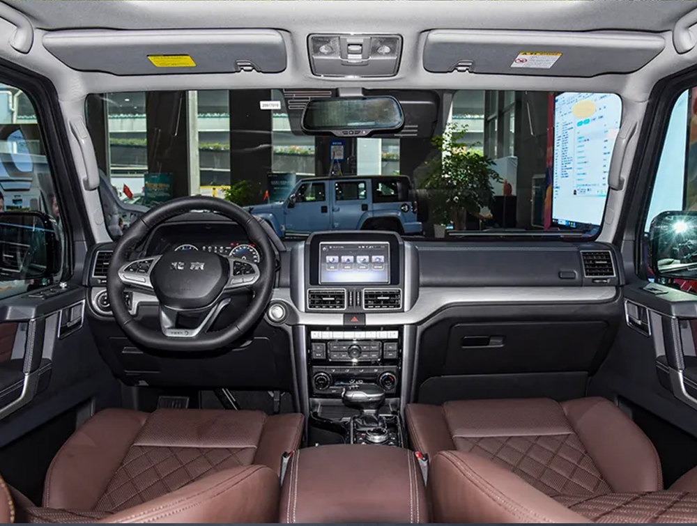 BJ80 2024 Fuel Petrol Car Automatic 2.3T Mid Large SUV with ESC and Beijing LED Electric Leather Turbo Dark Multi-function