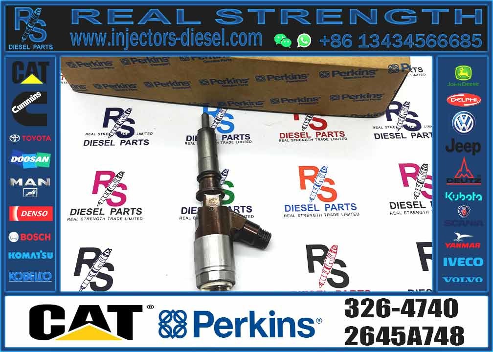 Diesel parts Common Rail Fuel Injectors 326-4700 3264700 326-4756 3264756 32F61-00062 10R7675 for Caterpillar C6.4 E320D
