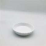 Swirl Polyresin bathroom Countertop sets White color with black parts