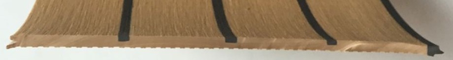 LIKEWOOD PVC Boat Floor Engineered Flooring for Synthetic Teak Decking on Luxury Yachts