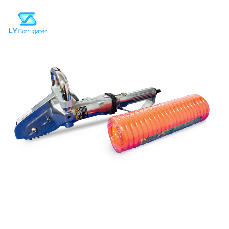 Portable Corrugated Cardboard Cutting Machine Waste Stripping 0.8Mpa Pressure
