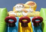 Attractive Baby Inflatable Sports Games Inflatable Basketball Bounce House Fire