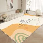 Imitation Cashmere Fresh And Simple Living Room Floor Rugs With Special Style