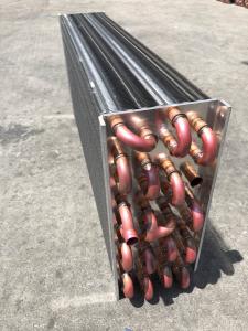 Quality Louver Fin Heat Pump Condenser Coil Water Cooled Evaporator wholesale