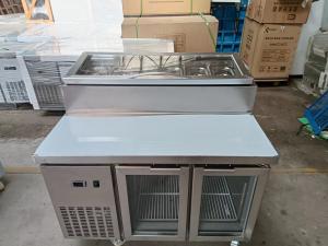 Quality Under Counter Salad Table Commercial Refrigeration Pizza/Sandwich Prep Table wholesale