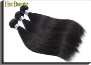 Quality 100% Straight Remy Human Hair Bundles / Natural Cuticle Aligned Hair wholesale