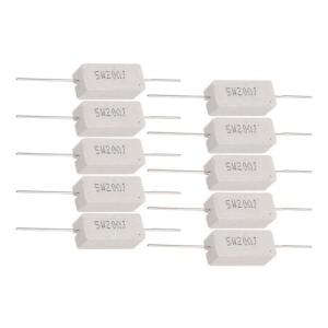 Quality Axial Type Cement Ceramic Wire Wound Power Resistors SQP Tolerance 5% wholesale