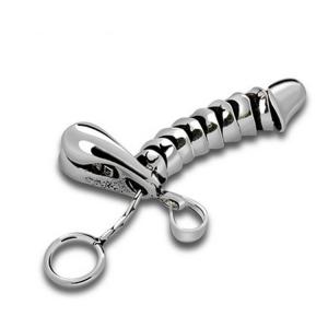 Quality Sterling Silver Movable Pendant Necklace for Men Funny Gift (XH048492W) wholesale