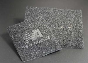 Quality Customised Velcro embossed clothing labels Glossy / Matt Tpu Logo wholesale