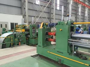 Quality ZJY Steel Coil Slitting Machine / Cold Roll Steel Sheet Coil Strip Slitting Machine wholesale