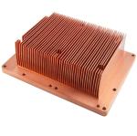 Versatile Skived Fin Heat Sink components electronic Heat Dissipation