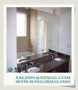 Quality 5mm decorative frameless mirrors wholesale