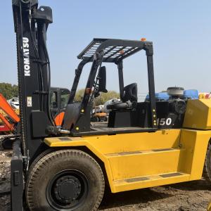 Quality AC Drive Used Forklift Komatsu FD150 15 Ton 122kW wholesale
